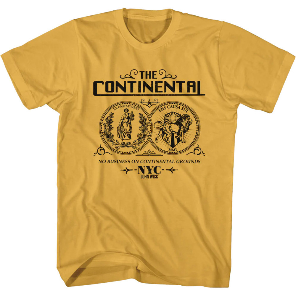 Continental Coin John Wick Tshirt